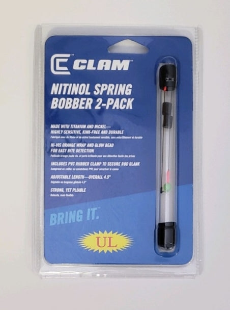 Clam Nitinol Spring Bobbers (UL)