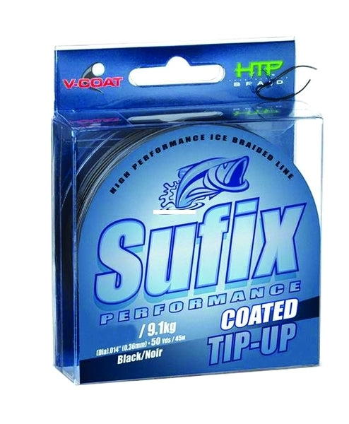 Sufix Vinyl Coated 30 lb Tip Up Line – All Ice Fishing
