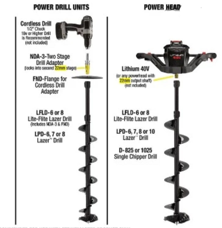 Strikemaster Lite Flite Lazer Auger Bit - Main Image