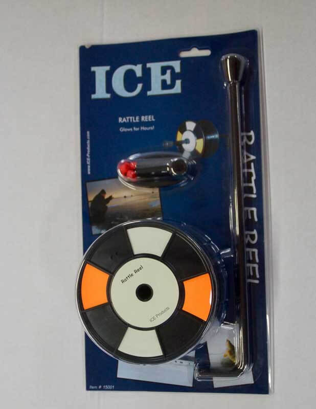 fish alert rattle reels Clam 17487 ClamLock Horizontal Reel with Hub Mount The ClamLock Rattle Reel is perfect for anglers to mount in various locations in a hub shelter Productive 101 Wood Rattle Reel