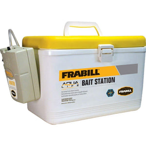 Frabill Bait Box with Aerator 8qt