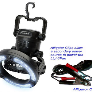 Trophy Angler 7" Light/Fan Combo With Clips